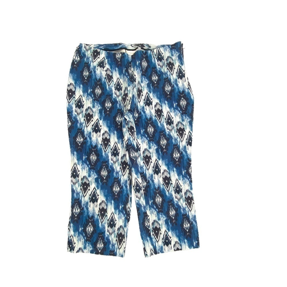 Chico's Side Zipper Crop Womens size 16 Chico's size 3‎ Chino Pants